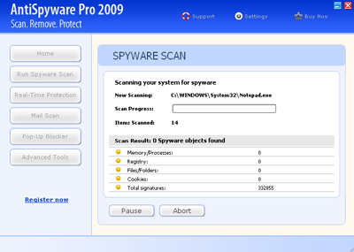 AntiSpyware Pro 2009